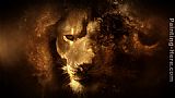 Unknown Artist Lion 2 painting